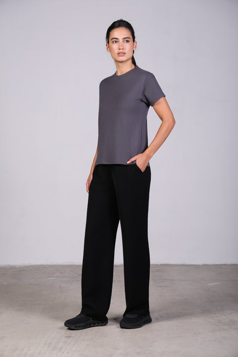 BASIC TEE — WOMENS GREY