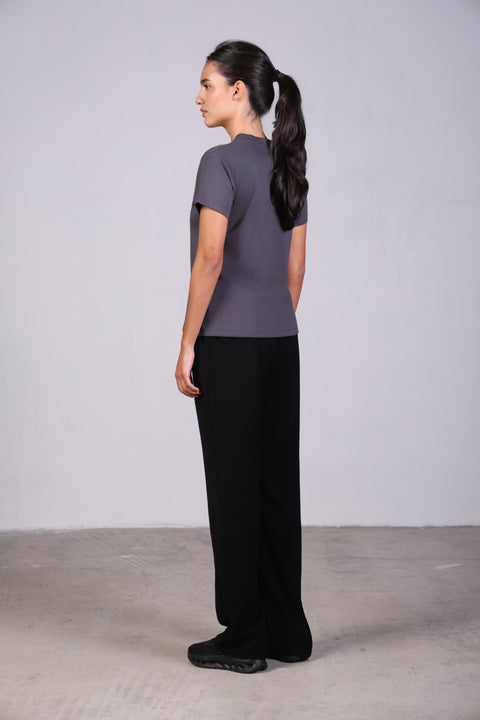 BASIC TEE — WOMENS GREY