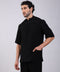 CLASSIC SHIRT HALF SLEEVES — MENS BLACK