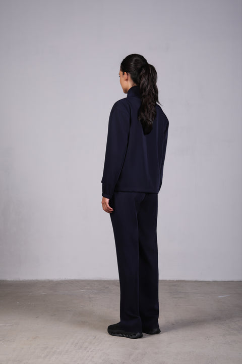 SOLID JACKET — WOMENS NAVY