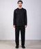 FLEX SHIRT FULL SLEEVES ROUND NECK SET — MENS BLACK
