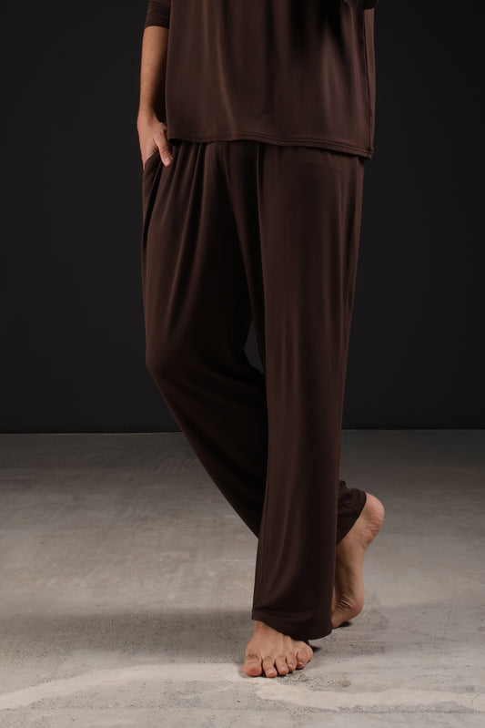ON CALL PANTS — IN BROWN