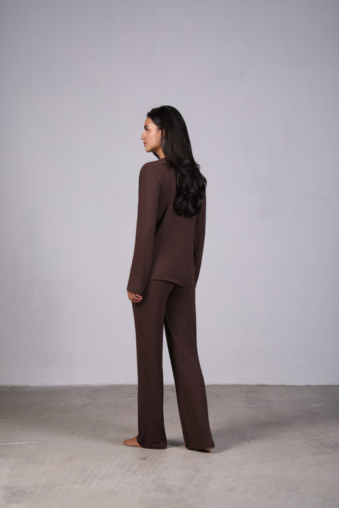 ON CALL FULL SLEEVES SET — WOMENS BROWN