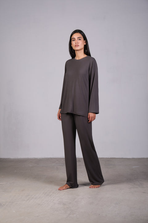 ON CALL FULL SLEEVES SET — WOMENS GREY
