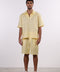THE SIGNATURE LINEN SET — MENS YELLOW