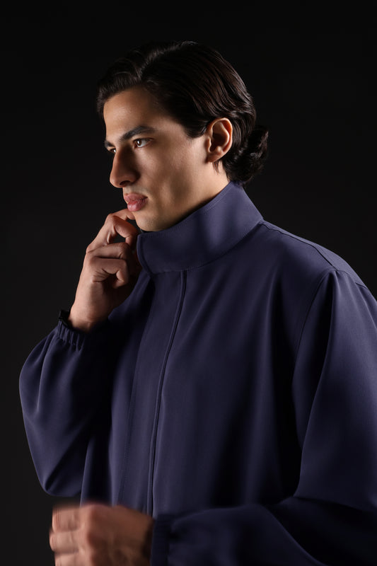 SOLID JACKET — IN NAVY