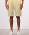 THE LINEN SHORTS  — MENS YELLOW
