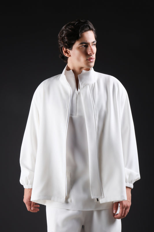 SOLID JACKET — IN WHITE