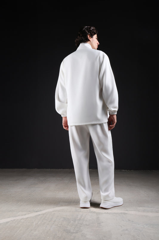 SOLID JACKET — IN WHITE