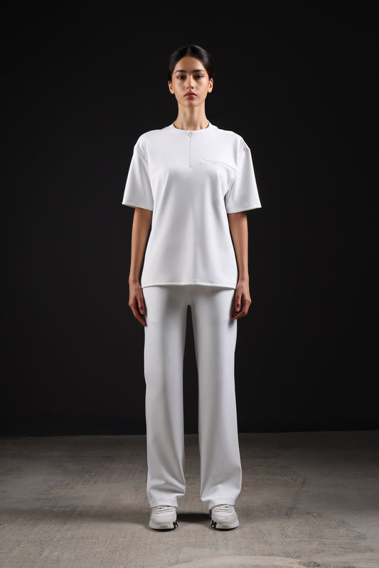 FLEX PANTS — IN WHITE