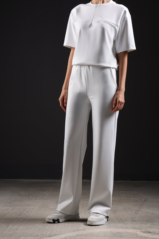 FLEX PANTS — IN WHITE