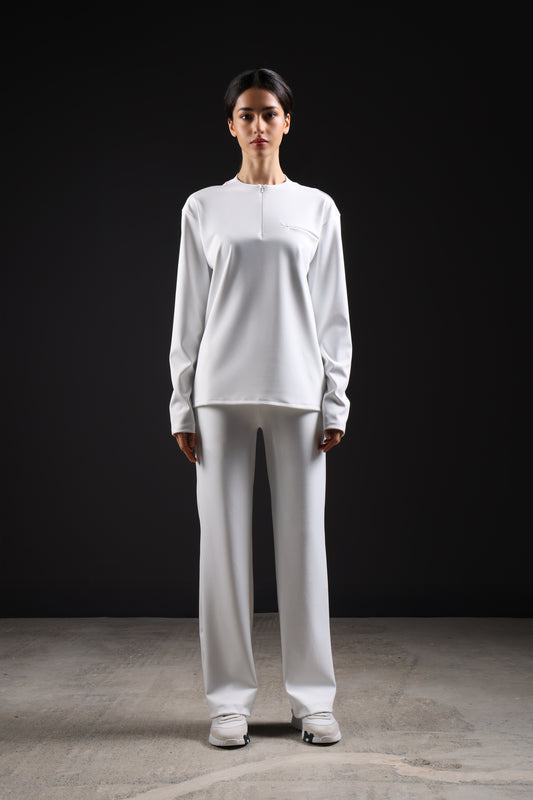 FLEX PANTS — IN WHITE