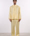 THE JAPANESE LINEN SET — MENS YELLOW