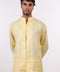 THE JAPANESE LINEN SHIRT  — MENS YELLOW