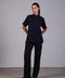 CORE SHIRT HALF SLEEVES SET — WOMENS NAVY