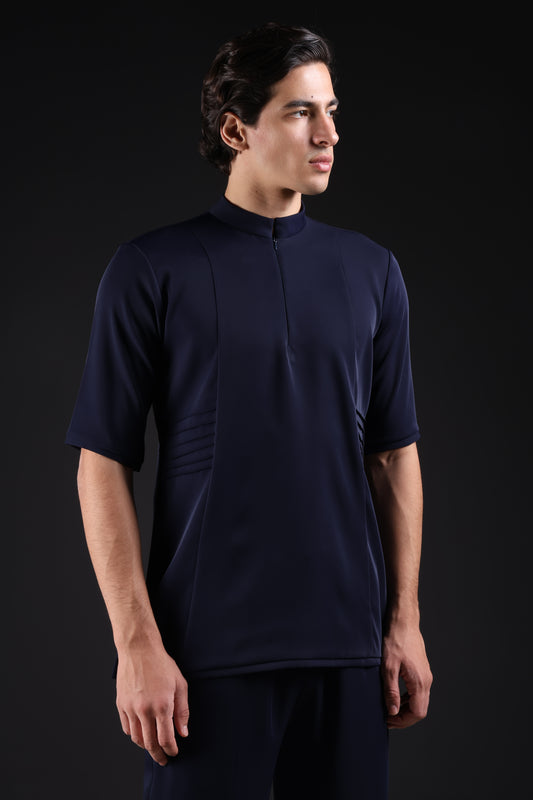 SHARK SHIRT — IN NAVY