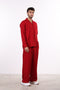 THE LINEN BLEND SET — MENS RED