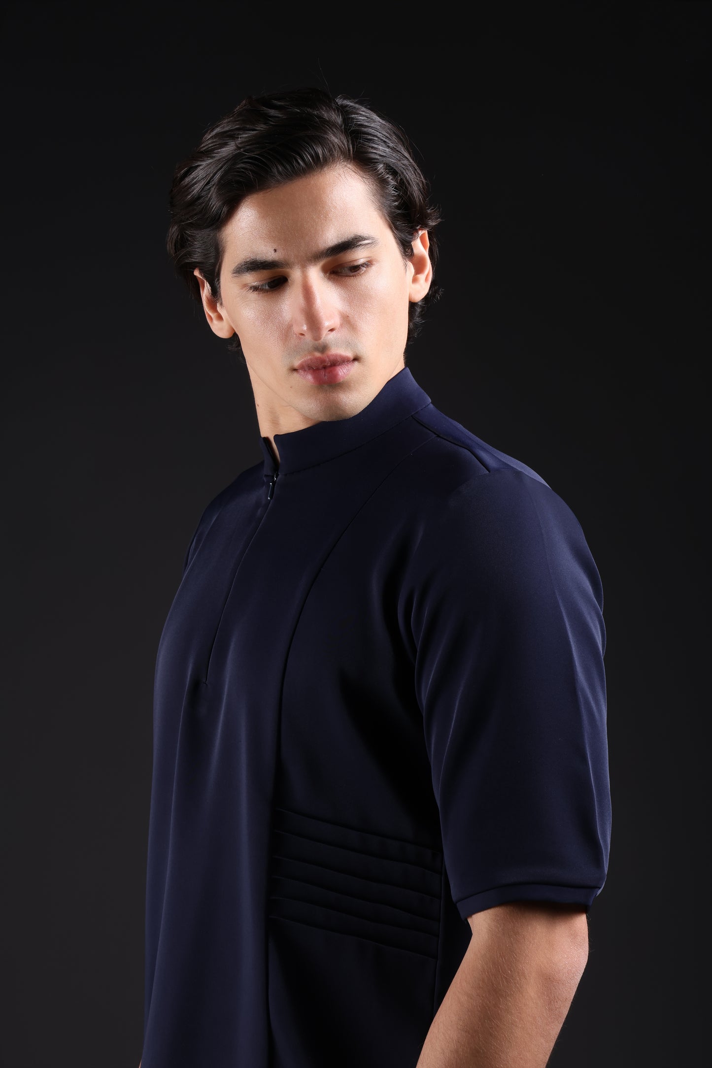 SHARK SHIRT — IN NAVY