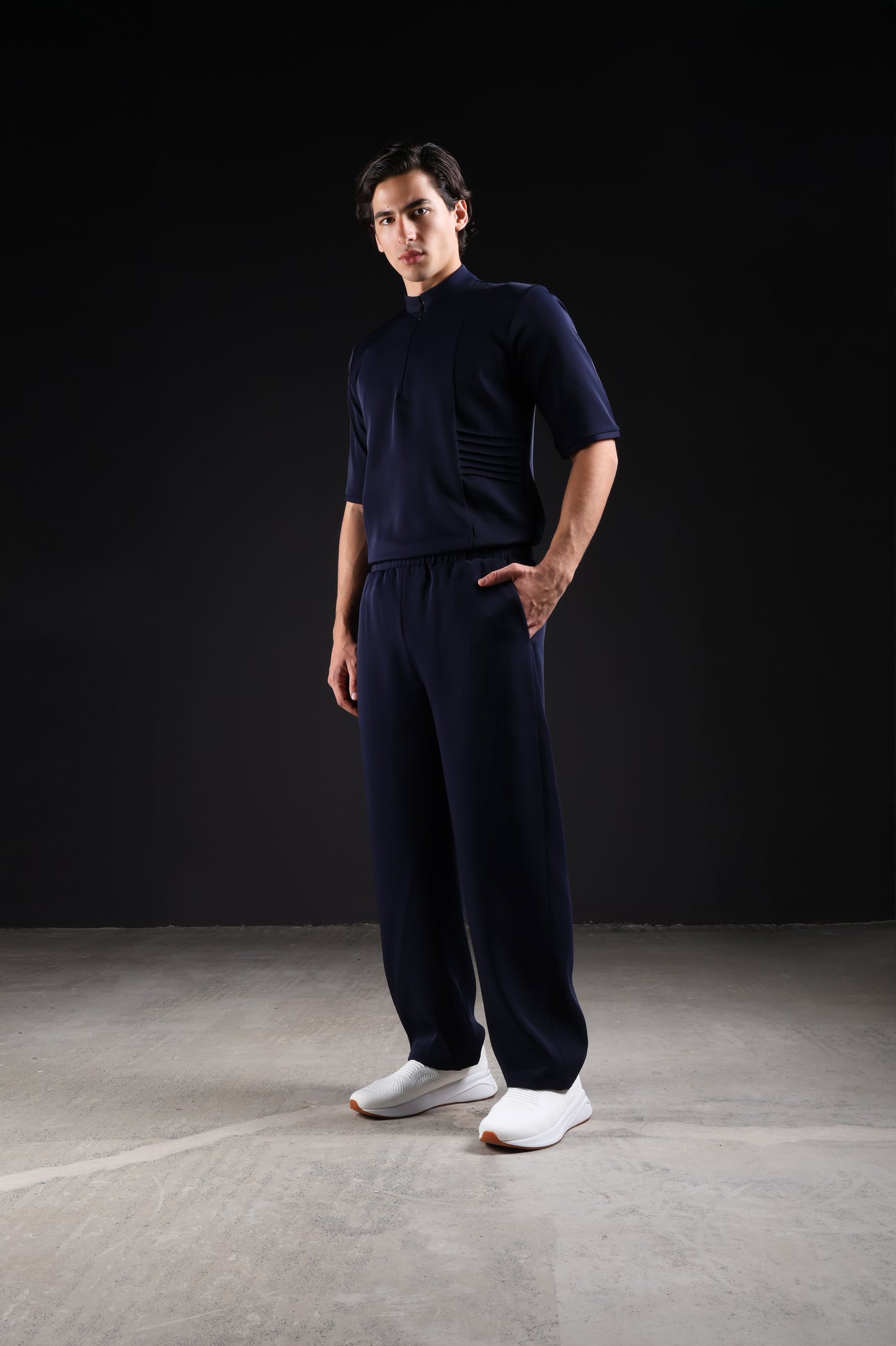 SHARK PANTS — IN NAVY