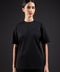 FLEX SHIRT HALF SLEEVES — WOMENS BLACK