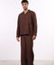 THE LINEN BLEND SET — MENS BROWN