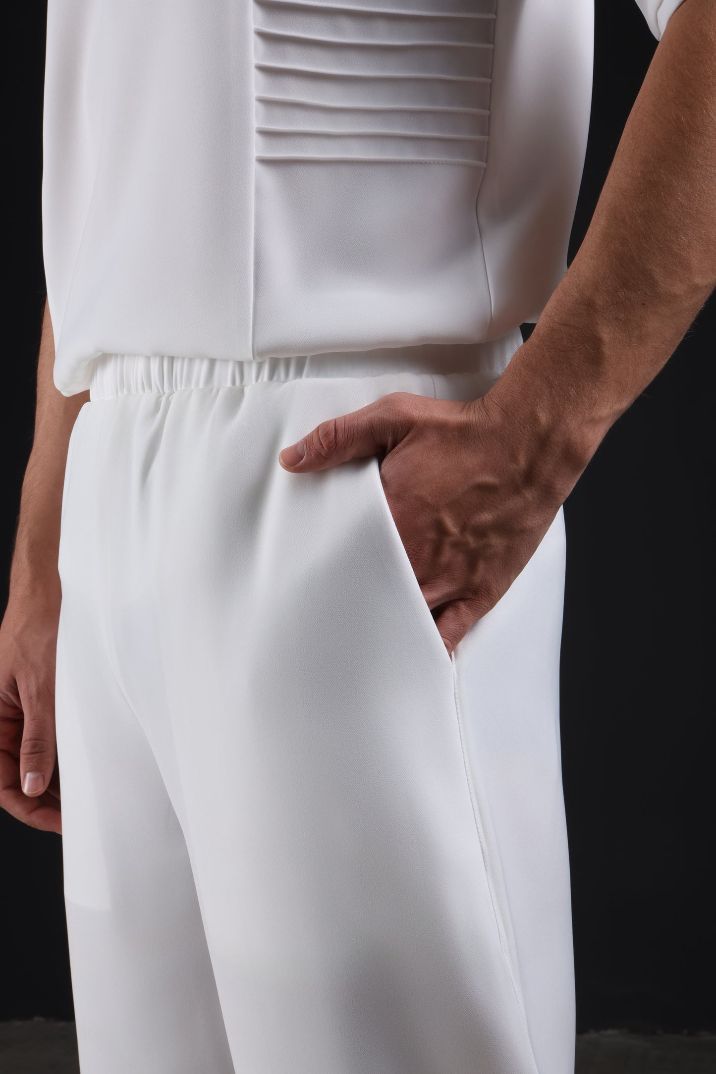 SHARK PANTS — IN WHITE