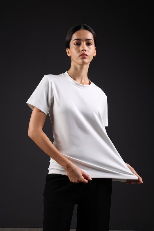 BASIC TEE — IN WHITE