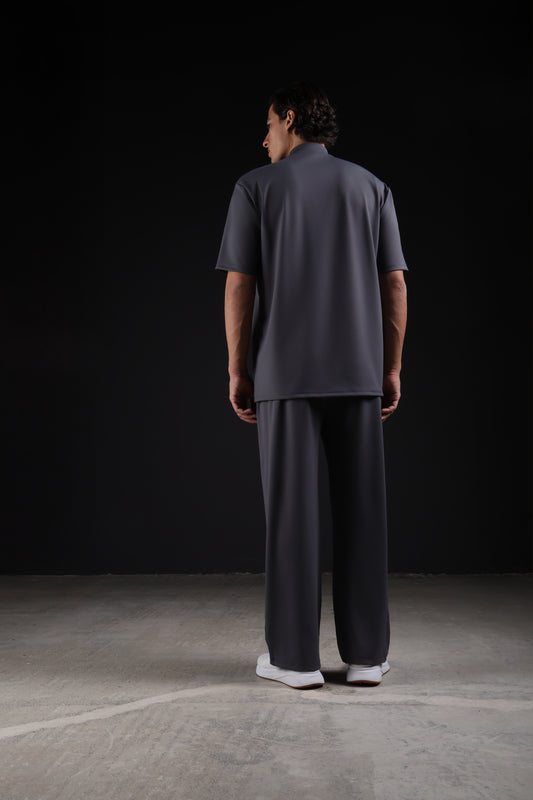 FLEX SHIRT HALF SLEEVE — IN GREY