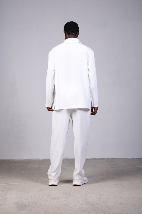 1987 SHIRT FULL SLEEVES SET — WHITE