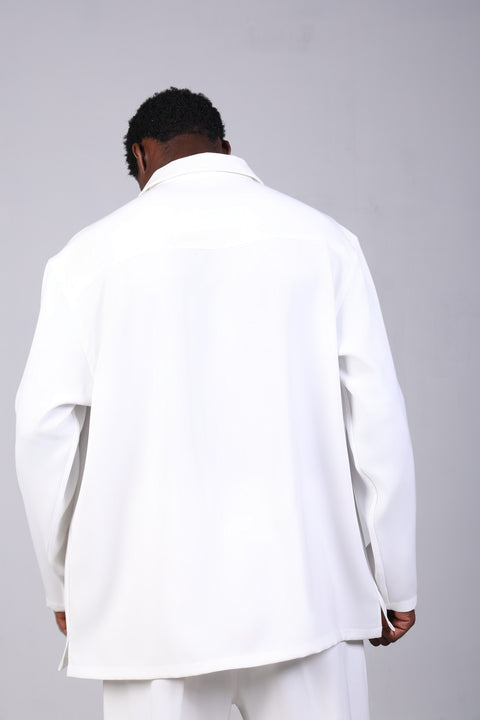 1987 SHIRT FULL SLEEVES SET — WHITE