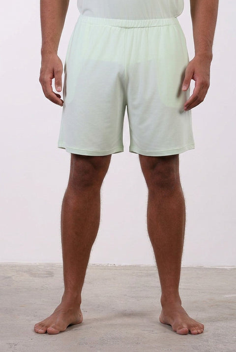 PYJAMA SHORTS — MENS MINT