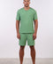 PYJAMA HALF SLEEVES WITH SHORTS SET — MENS GREEN