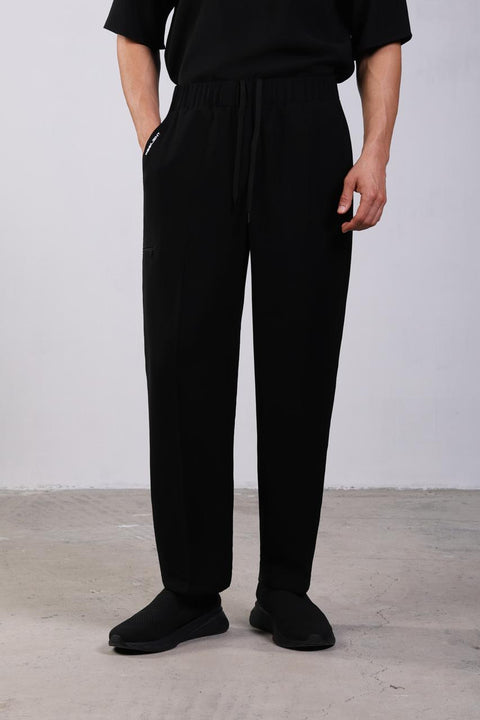 CLASSIC SHIRT HALF SLEEVES SET — MENS BLACK