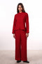THE JAPANESE LINEN BLEND SET — WOMENS RED