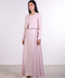 THE CROPPED LINEN COVER-UP — WOMENS PINK