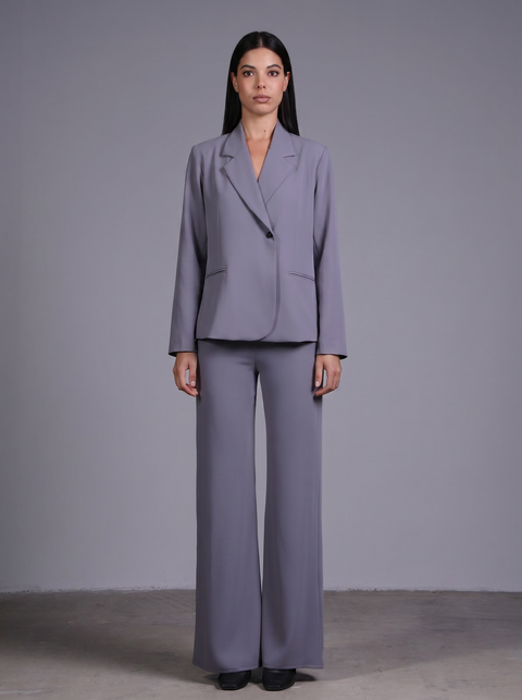 CAPRI FULL SLEEVES SET — WOMENS GREY