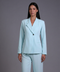 CAPRI BLAZER FULL SLEEVES  — WOMENS MINT