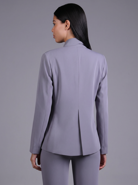 CAPRI BLAZER FULL SLEEVES  — WOMENS GREY