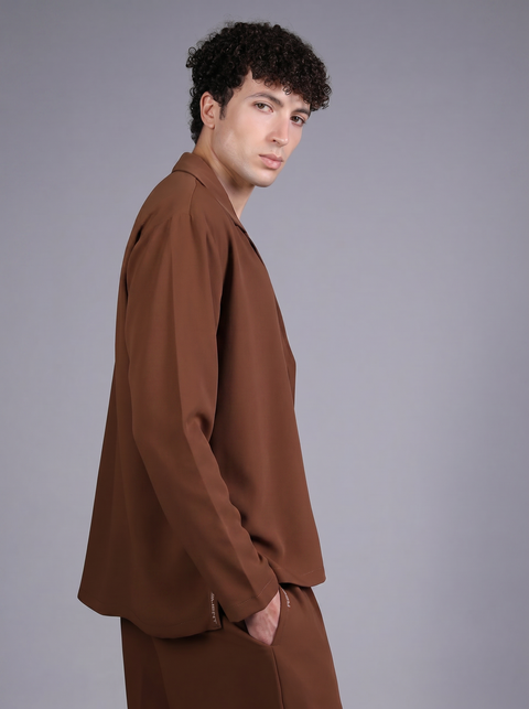 CAPRI FULL SLEEVES SET  — MENS BROWN