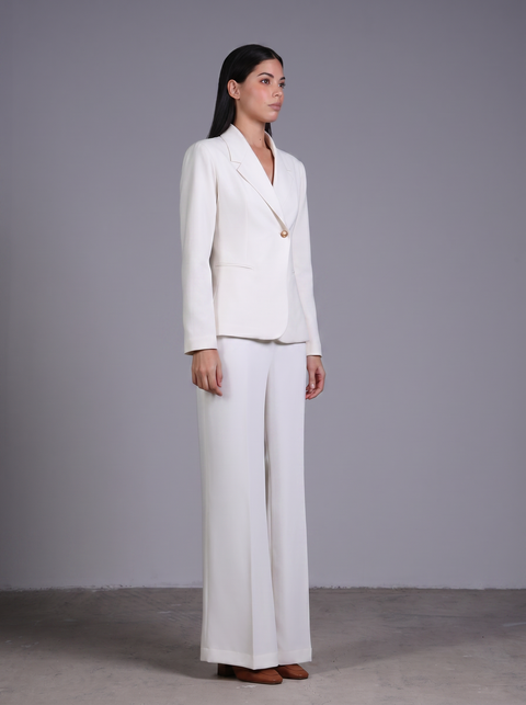 CAPRI FULL SLEEVES SET — WOMENS WHITE