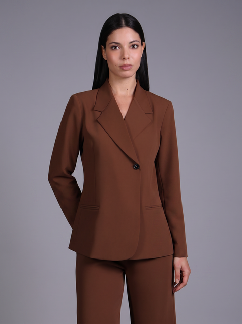 CAPRI FULL SLEEVES SET — WOMENS BROWN