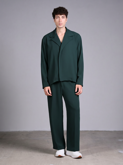 CAPRI FULL SLEEVES SET  — MENS GREEN