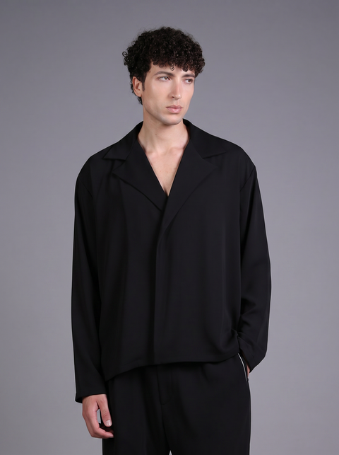 CAPRI FULL SLEEVES SET — MENS BLACK