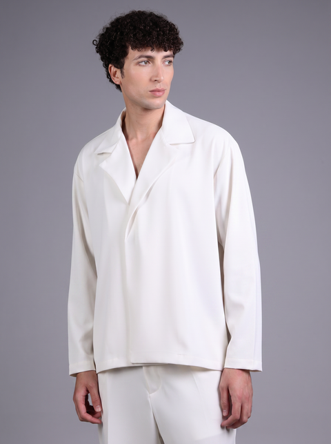 CAPRI FULL SLEEVES SET — MENS WHITE