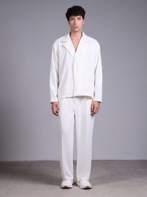 CAPRI FULL SLEEVES SET — MENS WHITE