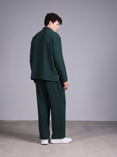 CAPRI SHIRT FULL SLEEVES  — MENS GREEN