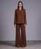 CAPRI FULL SLEEVES SET — WOMENS BROWN