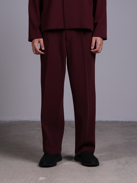 CAPRI FULL SLEEVES SET  — MENS BURGUNDY