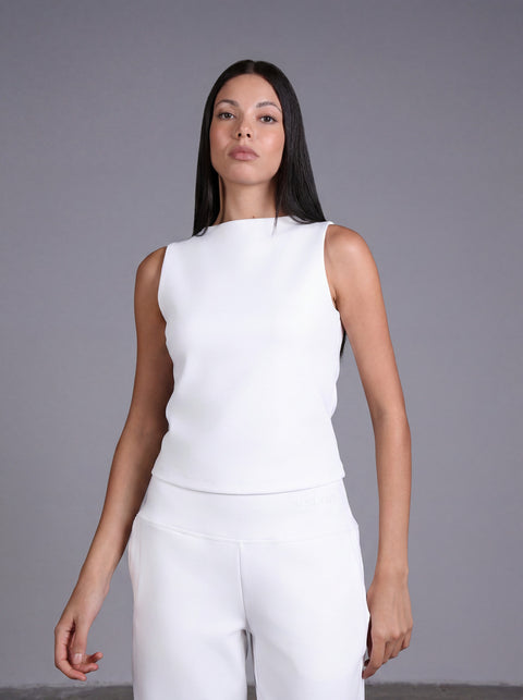 BALI TANK  — WOMENS WHITE