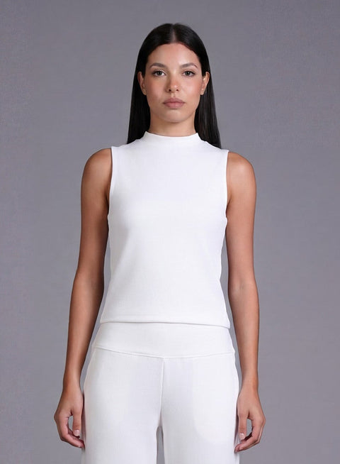 BALI TANK  — WOMENS WHITE